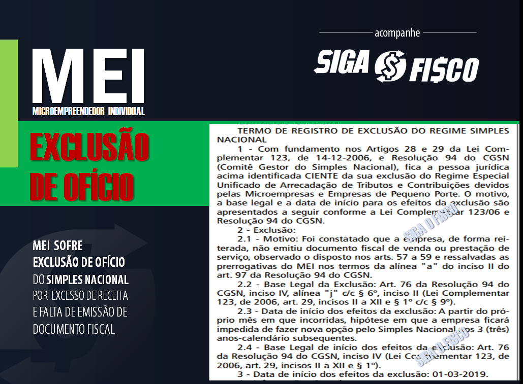 NFS-e é implementada para o Microempreendedor Individual (MEI) - Excellence  Soluções - Contabilidade no Morumbi