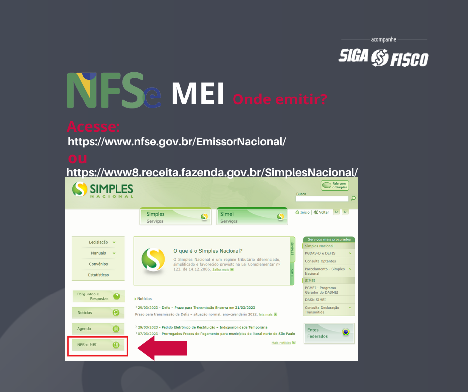 Emissão de NFS-e para MEI: Prorrogado para 1º de setembro de 2023 – Sistema  FENACON